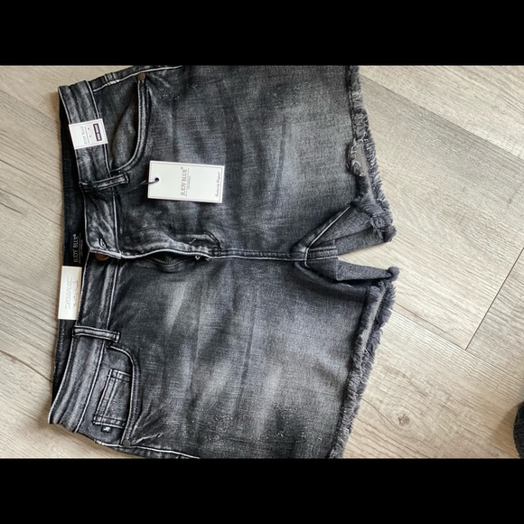 Judy Blue Pants - JUDY BLUE  XL black denim short
